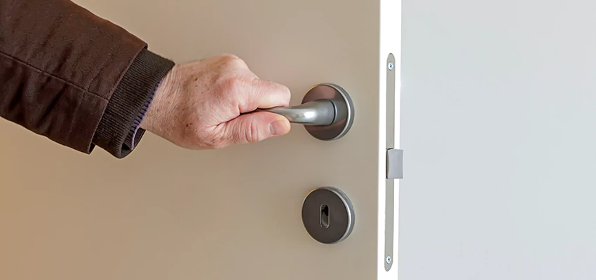 Restroom Locks Privacy Bolt Installation in Pomona, California